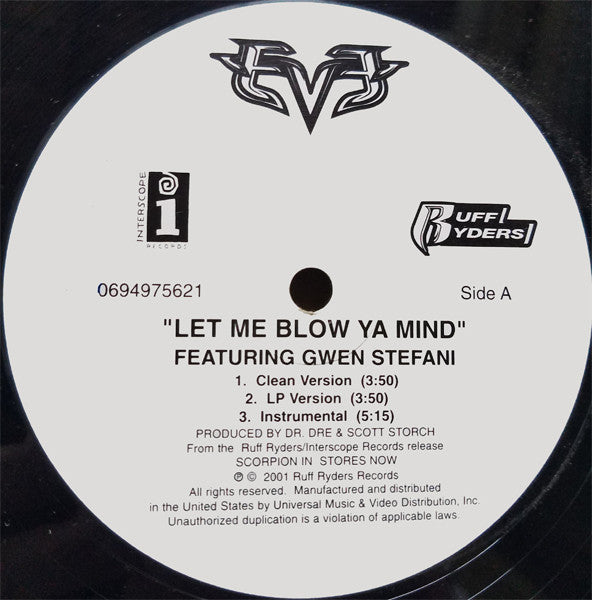 Eve (2) : Let Me Blow Ya Mind / That's What It Is (12")