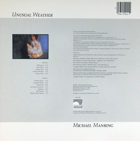 Michael Manring : Unusual Weather (LP, Album, EMW)
