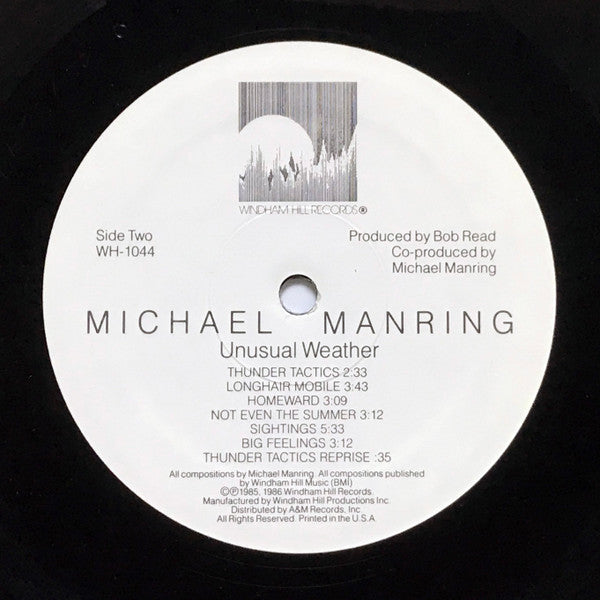 Michael Manring : Unusual Weather (LP, Album, EMW)