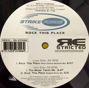 Strike Force : Rock This Place (12", Ltd)