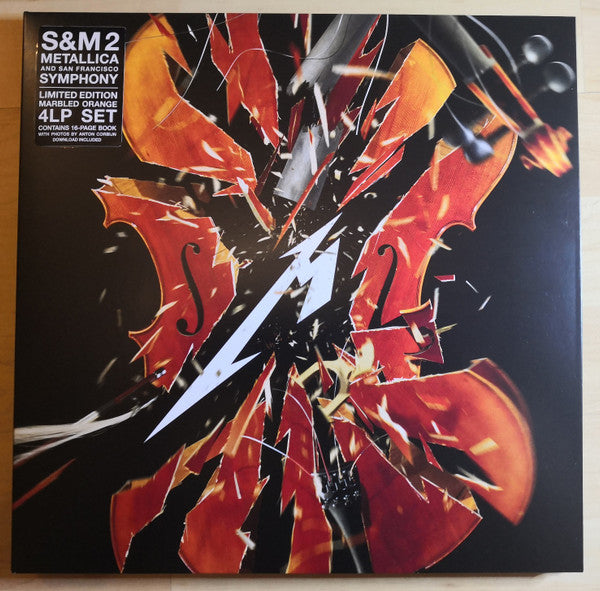 Metallica & San Francisco Symphony : S&M2 (4xLP, Album, Ltd, Ora)