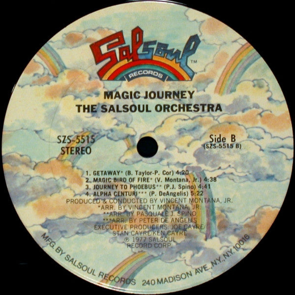 The Salsoul Orchestra : Magic Journey (LP, Album, Pit)