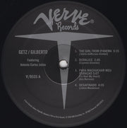 Stan Getz / Joao Gilberto* Featuring Antonio Carlos Jobim : Getz / Gilberto (LP, Album, RE, RM, 180)