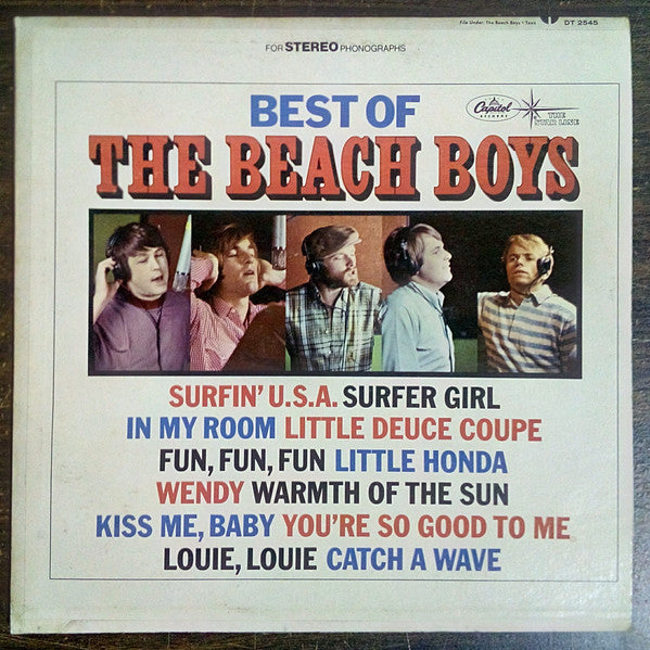 The Beach Boys : Best Of The Beach Boys - Vol. 1 (LP, Comp, RP, Los)