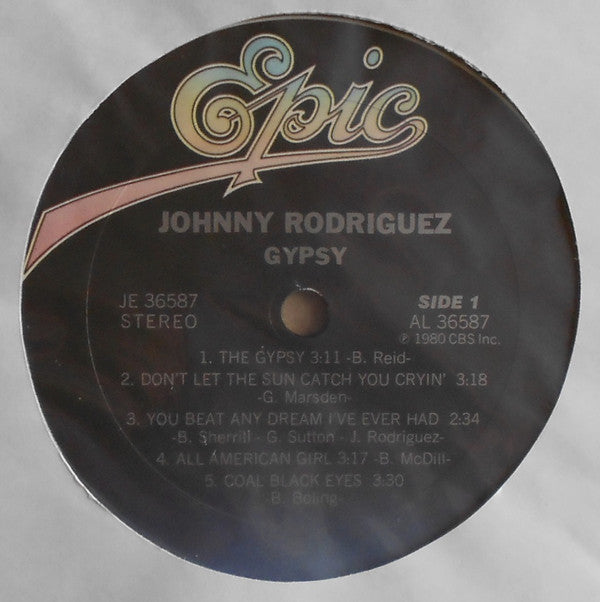 Johnny Rodriguez (4) : Gypsy (LP, Album)