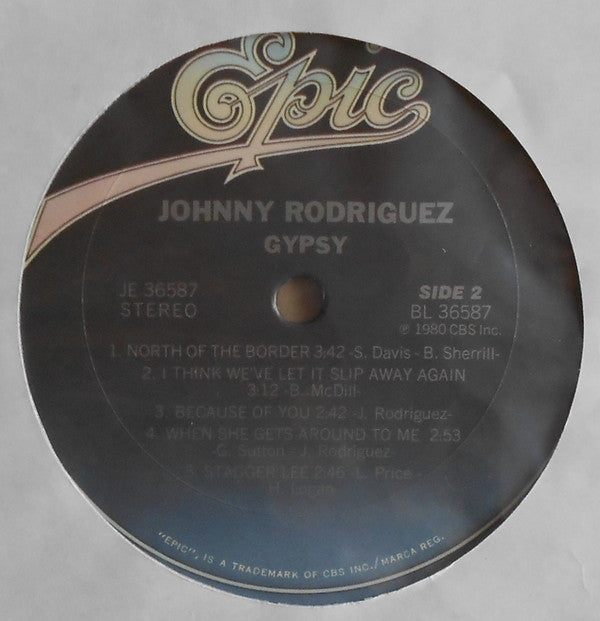 Johnny Rodriguez (4) : Gypsy (LP, Album)