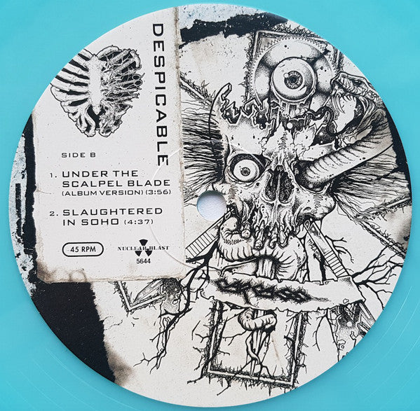 Carcass : Despicable (10", EP, Ltd, Blu)