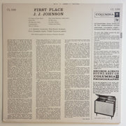 J.J. Johnson : First Place (LP, Album, Mono, Hol)