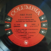 J.J. Johnson : First Place (LP, Album, Mono, Hol)