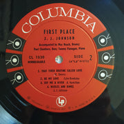 J.J. Johnson : First Place (LP, Album, Mono, Hol)