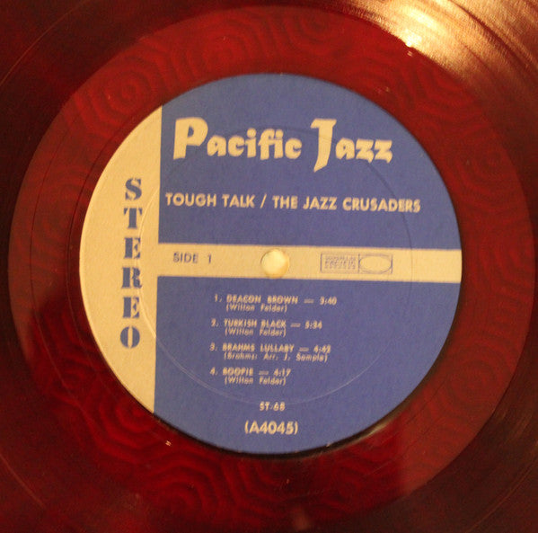 The Crusaders : Tough Talk (LP, Album, Tra)