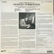 Stanley Turrentine : That's Where It's At (LP, Album, RE, 180)