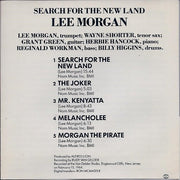 Lee Morgan : Search For The New Land (CD, Album, RE)
