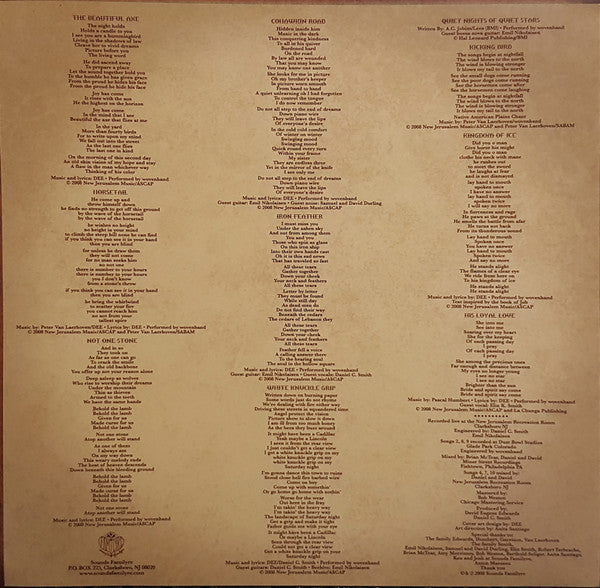 Woven Hand : Ten Stones (LP, Album)