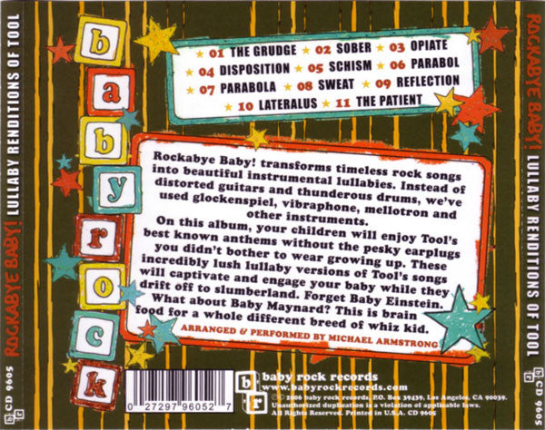 Michael Armstrong : Rockabye Baby! Lullaby Renditions Of Tool (CD, Album)