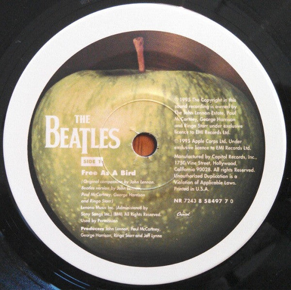 The Beatles : Free As A Bird (7", Single)