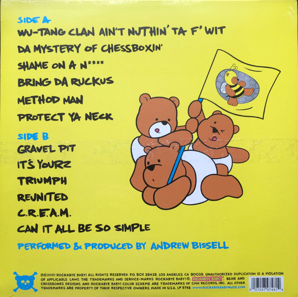 Andrew Bissell : Rockabye Baby! Lullaby Renditions Of Wu-Tang Clan (LP, Album, RSD)