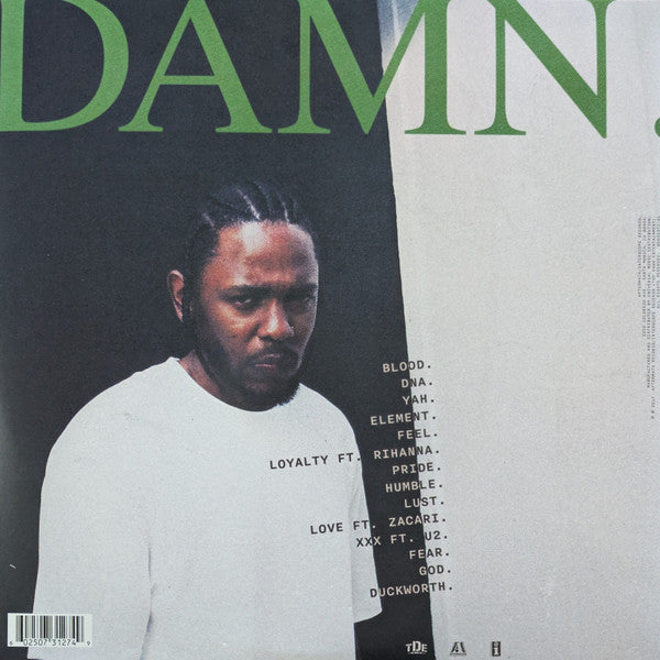 Kendrick Lamar - DAMN. レコード 緑盤 kendrick lamar damn vinyl | Mercari