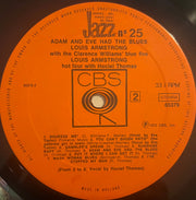 Louis Armstrong : Adam And Eve Had The Blues (LP, Comp)