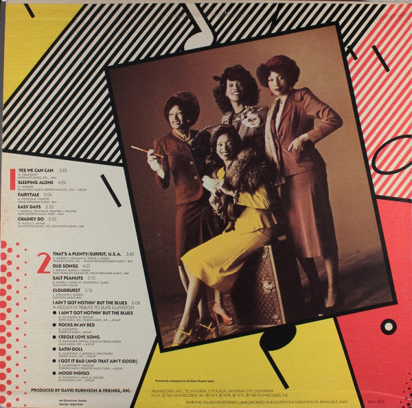 Pointer Sisters : Retrospect (LP, Comp, RE, Glo)
