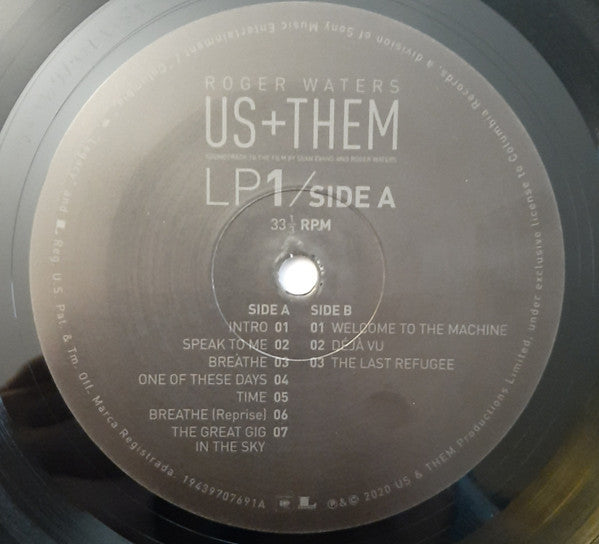 Roger Waters : Us + Them (3xLP, Album)
