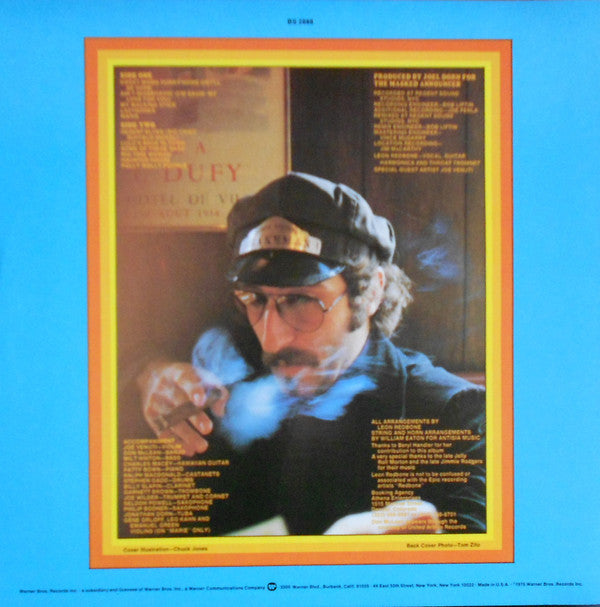 Leon Redbone : On The Track (LP, Album, RE, Win)