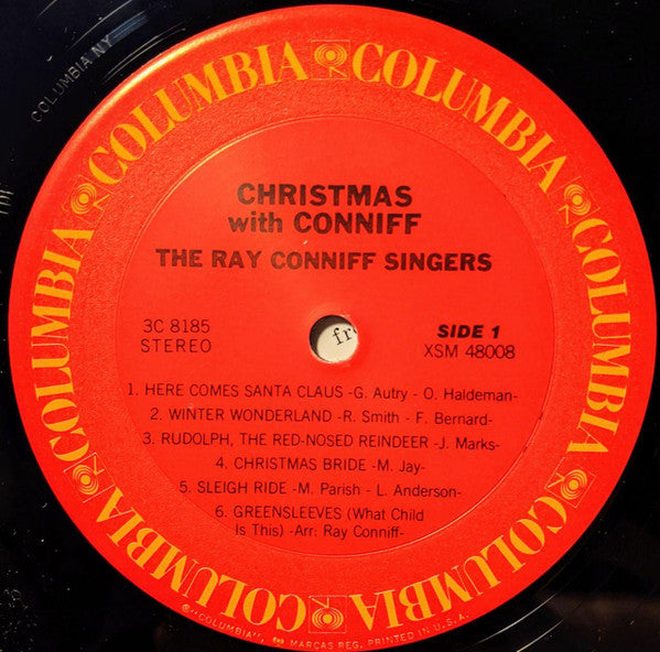 Ray Conniff And The Singers : Christmas With Conniff (LP, Album, RE)