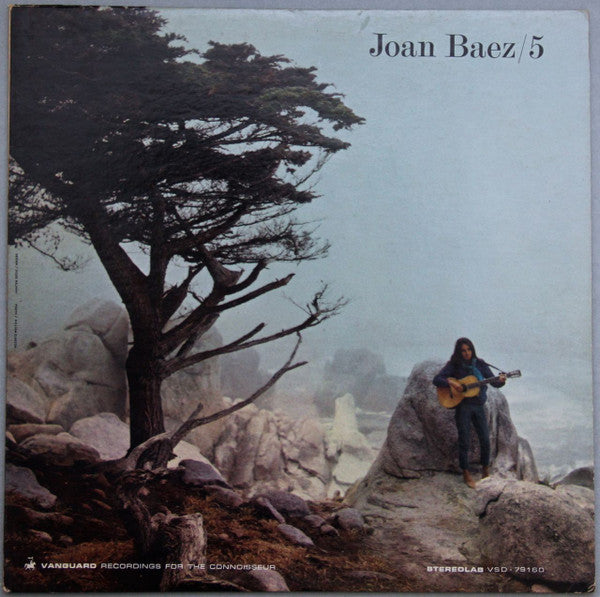 Joan Baez : 5 (LP, Album, RE, Pit)