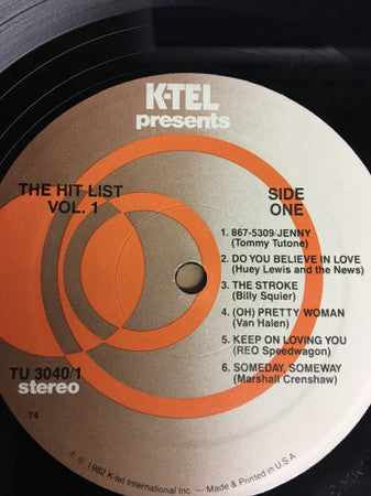 Various : The Hit List (2xLP, Comp, 74 )