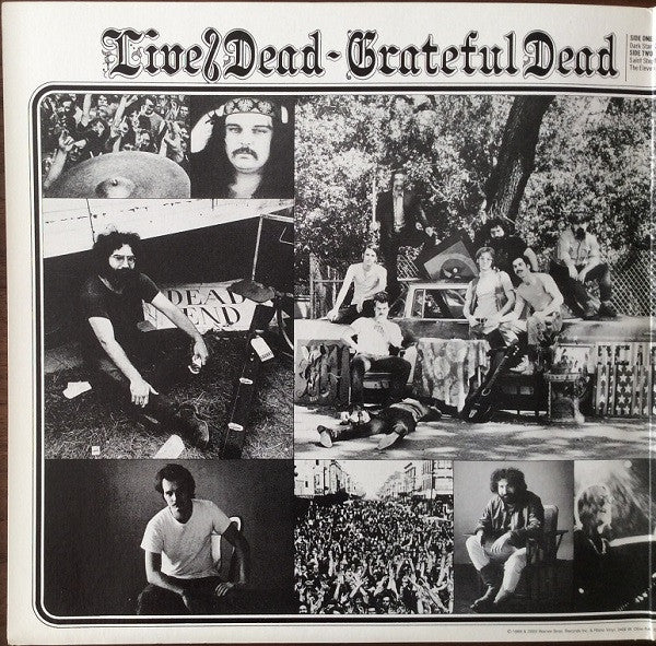 The Grateful Dead : Live/Dead (2xLP, Album, RE, 180)
