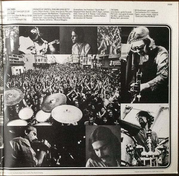 The Grateful Dead : Live/Dead (2xLP, Album, RE, 180)