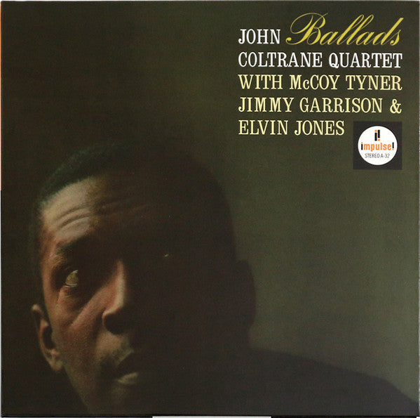 The John Coltrane Quartet : Ballads (LP, Album, RE, RM, 180)