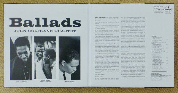 The John Coltrane Quartet : Ballads (LP, Album, RE, RM, 180)