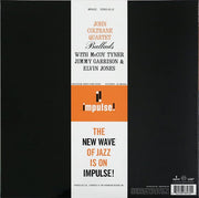 The John Coltrane Quartet : Ballads (LP, Album, RE, RM, 180)