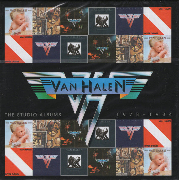 Van Halen : The Studio Albums 1978 - 1984 (HDCD, Album, RM, RP + HDCD, Album, RM, RP + HDCD, )