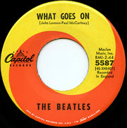 The Beatles : Nowhere Man / What Goes On (7", Single, Scr)