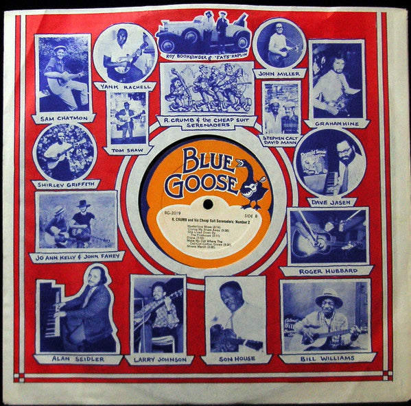 R. Crumb And His Cheap Suit Serenaders* : Number Two (LP, Album)