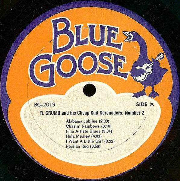 R. Crumb And His Cheap Suit Serenaders* : Number Two (LP, Album)