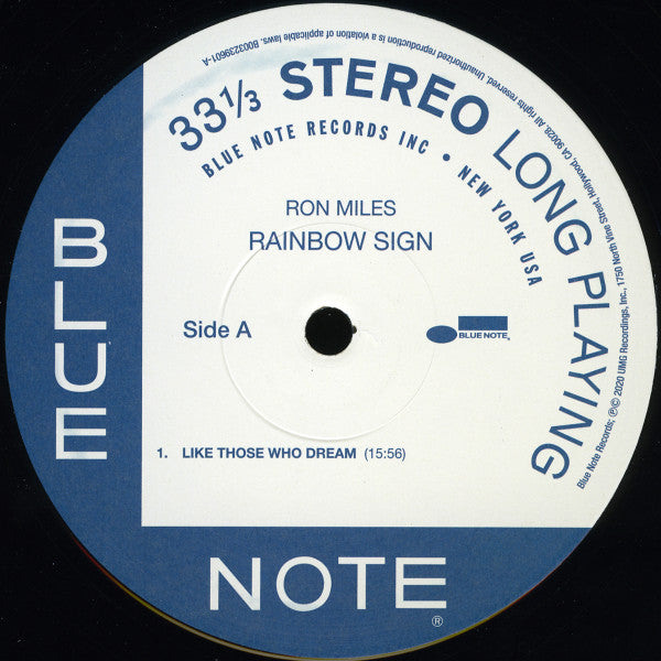 Ron Miles : Rainbow Sign (2xLP, 180)