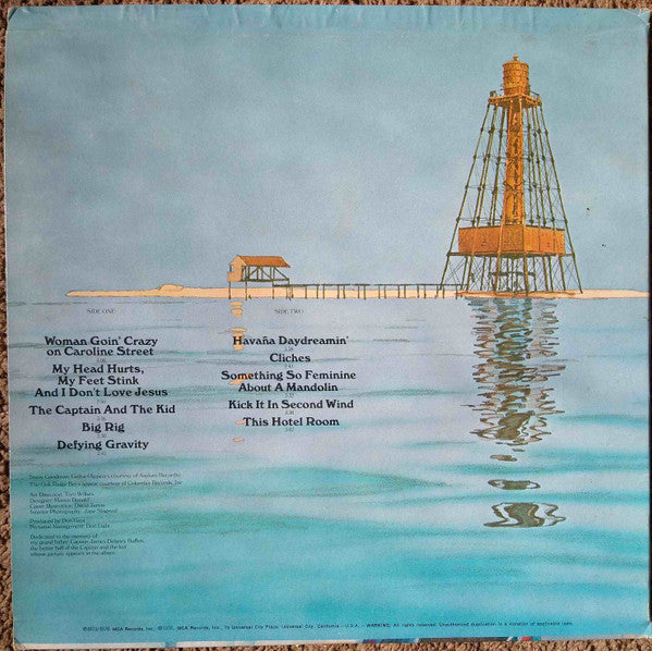 Jimmy Buffett : Havana Daydreamin' (LP, Album, RE, Glo)