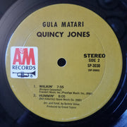 Quincy Jones : Gula Matari (LP, Album, Mon)