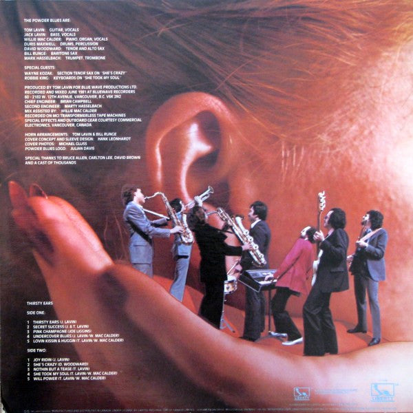 Powder Blues : Thirsty Ears (LP, Album)