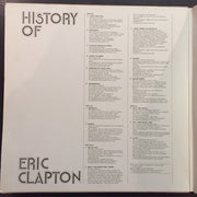 Eric Clapton : History Of Eric Clapton (2xLP, Comp, RE)
