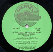 Various : (Mister Varney Presents) U.S. Metal (Unsung Guitar Heroes) Vol. II (LP, Album, Comp, Gre)