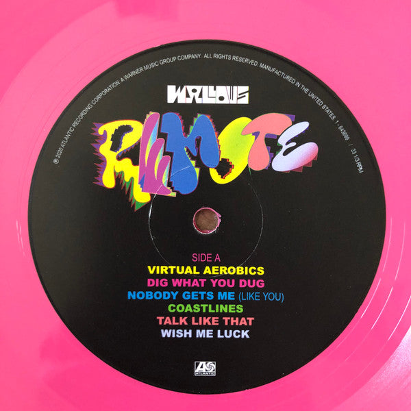 Wallows : Remote (12", S/Sided, EP, Etch, Pin)