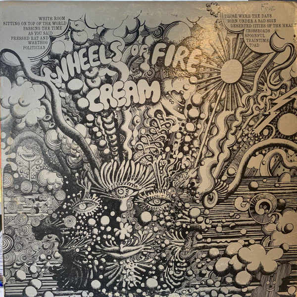 Cream (2) : Wheels Of Fire (2xLP, Album, RP, MGM)