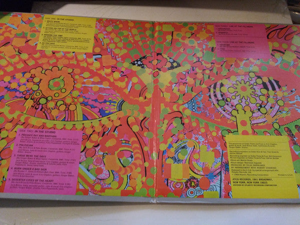 Cream (2) : Wheels Of Fire (2xLP, Album, RP, MGM)