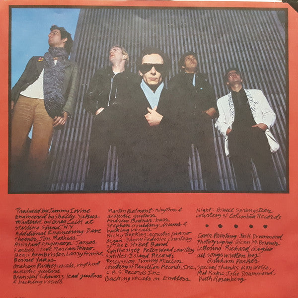Graham Parker And The Rumour : The Up Escalator (LP, Album, San)