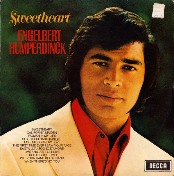 Engelbert Humperdinck : Sweetheart (LP, Album)