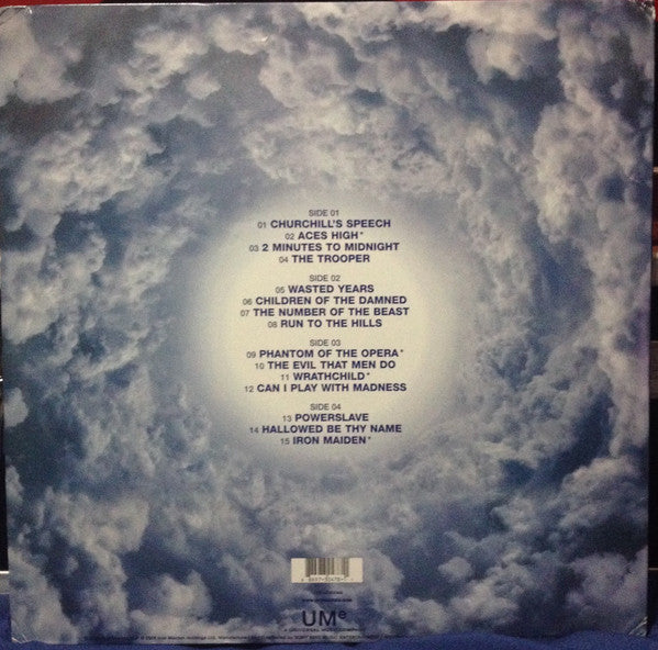 Iron Maiden : Somewhere Back In Time - The Best Of: 1980-1989 (2xLP, Comp, Pic, Gat)